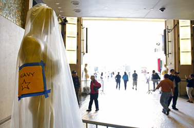 Aufbau für die Oscar-Verleihung 2012