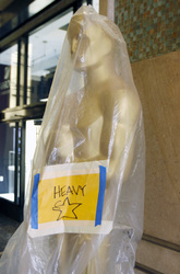 Aufbau für die Oscar-Verleihung 2012