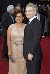 Kenneth Branagh mit Gattin Lindsay Brunnock