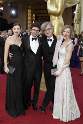 Gian-Piero Ringel mit Gattin, Wim Wenders mit Gattin Donata