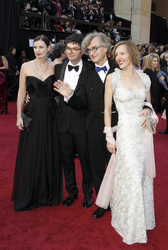 Gian-Piero Ringel mit Gattin, Wim Wenders mit Gattin Donata