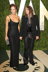 Steven Tyler (Aerosmith) mit Freundin Erin Brady