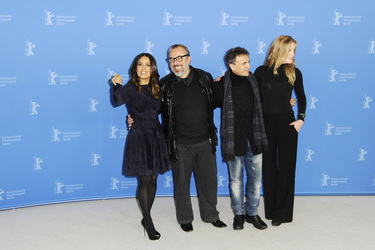 Salma Hayek, Álex de la  Iglesia, José Mota, Carolina Herrera Bang