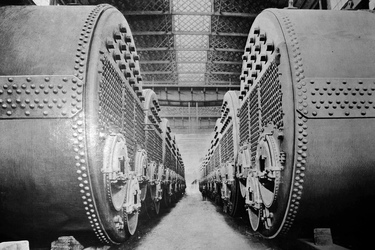 Heizkessel auf der Olympic