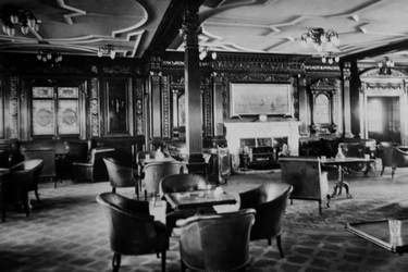 Rauchsalon auf der Olympic