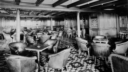 Rauchersalon auf der Titanic