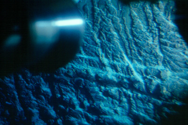 Wrack der Titanic - Steuerbord Außenwand