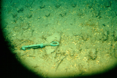 Wrack der Titanic - Deckplankenüberreste