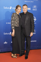 Franziska van Almsick mit Freund Jürgen Harder