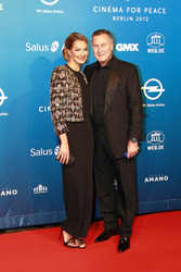 Franziska van Almsick mit Freund Jürgen Harder