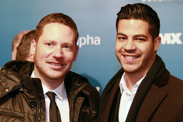 Marco Kreuzpaintner mit Ehemann Gilardi