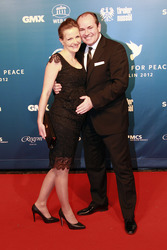 Wolfram Kons mit Gattin Angela van Moll