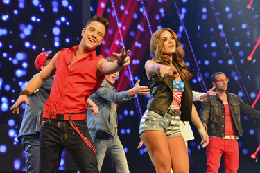 Luca Hänni, Silvia Amaru