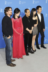 Christian Bale, Ni Ni, Zhang Yimou, Zhang Doudou, Tong Dawai