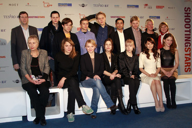 Shooting Stars 2012 und die Shooting Star Jury: Matt Mueller, Bill Skarsgard, Hilmar Gudjonsson, Max Hubacher, Jakub Gierszal, Riz Ahmed, Thure Lindhorst, Simone Baer, Ada Solomon, Marleen Gorris, Adele Haenel, Anna Maria Mühe, Ana Ularu, Antonia Campbell-Hughes, Annie Yi, Isabella Ragonese