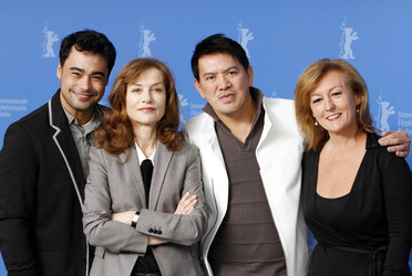 Sid Lucero, Isabelle Huppert, Brillante Mendoza, Katherine Mulville