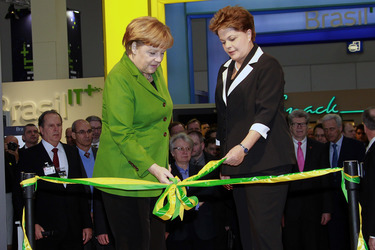 Angela Merkel, Dilma Rousseff