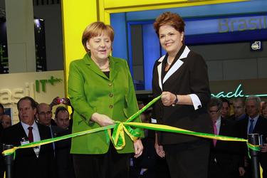 Angela Merkel, Dilma Rousseff