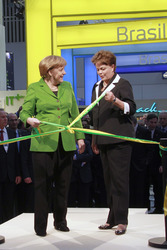 Angela Merkel, Dilma Rousseff
