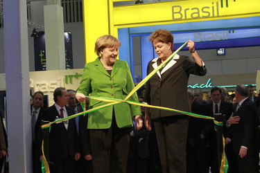 Angela Merkel, Dilma Rousseff