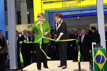 Angela Merkel, Dilma Rousseff