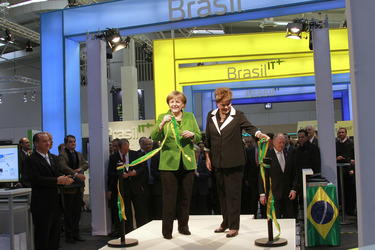 Angela Merkel, Dilma Rousseff