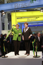 Angela Merkel, Dilma Rousseff