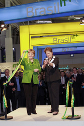 Angela Merkel, Dilma Rousseff