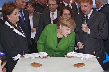 Dilma Rousseff, Angela Merkel