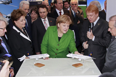 Dilma Rousseff, Angela Merkel