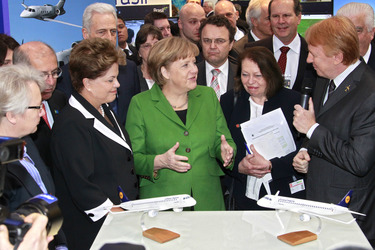 Dilma Rousseff, Angela Merkel