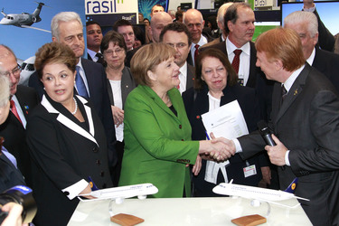 Dilma Rousseff, Angela Merkel