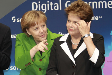 Angela Merkel, Dilma Rousseff