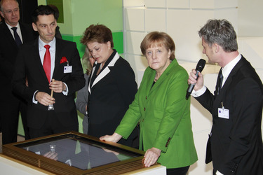 Dilma Rousseff, Angela Merkel