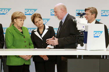 Angela Merkel, Dilma Rousseff
