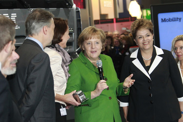Angela Merkel, Dilma Rousseff