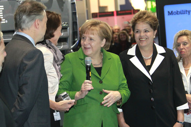 Angela Merkel, Dilma Rousseff