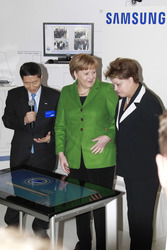 Sunny Lee, Angela Merkel, Dilma Rousseff