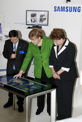 Sunny Lee, Angela Merkel, Dilma Rousseff