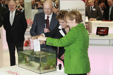 Rolf Schwirz, Angela Merkel, Dilma Rousseff