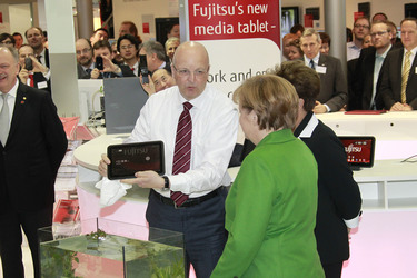 Rolf Schwirz, Angela Merkel, Dilma Rousseff