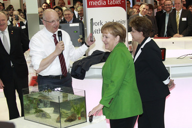 Rolf Schwirz, Angela Merkel, Dilma Rousseff