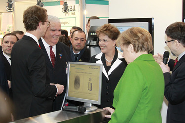 Dilma Rousseff, Angela Merkel