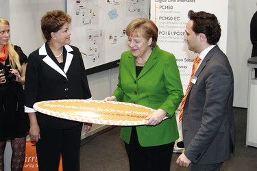 Dilma Rousseff, Angela Merkel