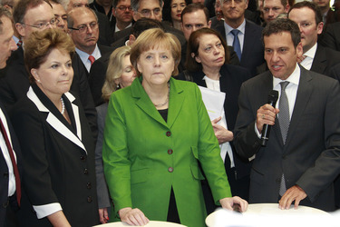 Dilma Rousseff, Angela Merkel