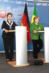 Dilma Rousseff, Angela Merkel