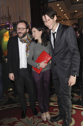 Samuel Finzi, Hannah Herzsprung mit Begleitung