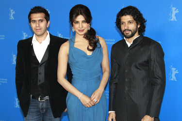 Ritesh Sidhwani, Priyanka Chopra, Farhan Akhtar