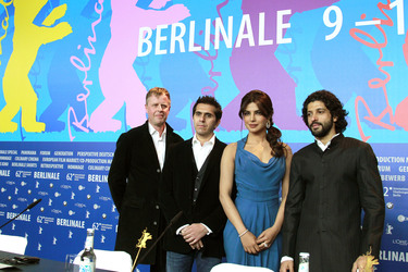 Mathias Schwerbrock, Ritesh Sidhwani, Priyanka Chopra, Farhan Akhtar