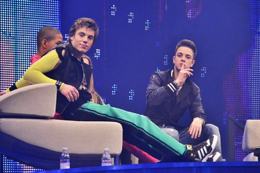 Kristof Hering, Jesse Ritch, Luca Hänni